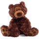 thumbnail image 1 of Oso de Peluche Philbin GUND Felpa 12pulg Juguete Bebé Infantil Café Chocolate GUND GD-735455, 1 of 2