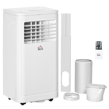 Homiyad 8,000 BTU Portable Air Conditioner Fan w/ Remote for Rooms Up to 344 Sq. Ft., Evaporative Cooler AC Unit White