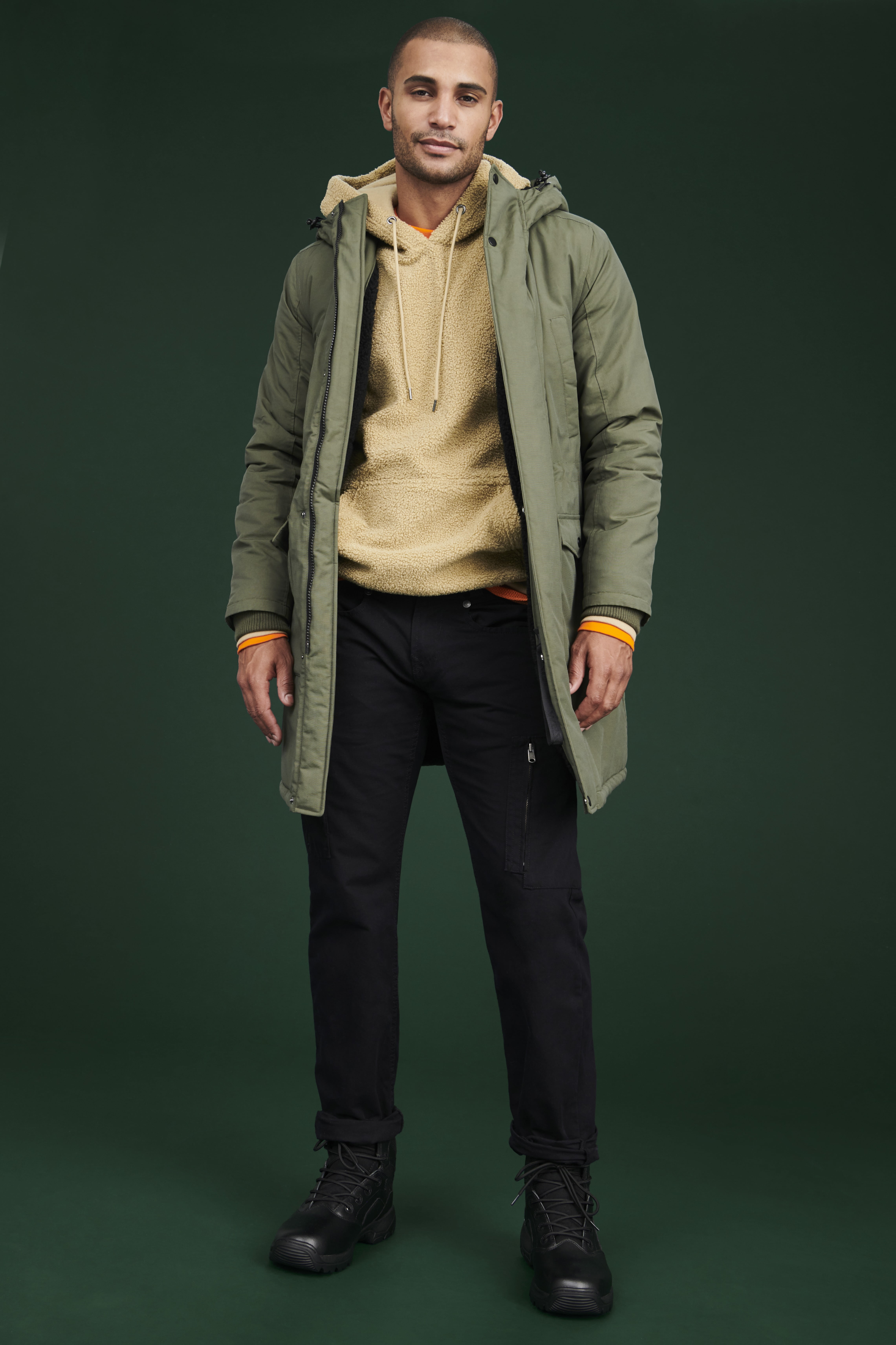 WeSC Men's Winter Parka - Walmart.com