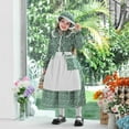 thumbnail image 4 of CAIVO Prairie Girls Outfits European Manor Dress With Apron Toddler Kids Historical Cozy Child Solid Color Clothing, 4 of 7