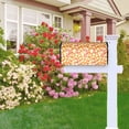 thumbnail image 7 of Bingfone Orchids Flowers Magnetic Mailbox Cover Standard Size for Garden Yard Outdoor Decorations-21x18 in, 7 of 7
