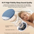 thumbnail image 3 of 2026 New Ultra-Quiet Sleep Pillow Speaker, Portable Bluetooth Under Pillow Speaker with White Noise for Deep Sleeping, for Side Sleepers and Deep Sleep, 3 of 7