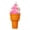 Pink, variant on Nice Cream Cone - Sensory Squeeze Toy - Squishy, Colors May Vary Makeup Organizers