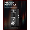thumbnail image 3 of Donner Pedal de distorsión True Bypass Dark Mouse Distortion Guitar Effect Pedal, 3 of 8