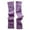 Purple, variant on Ljudmp Womens Ribbed Slouch Thumb Hole Arm Warmers Touch Screen Fingerless Knit Sleeve Wrist Warmers Long Sleeved Gloves Red