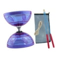 thumbnail image 3 of Juguete Yoyo Diabolo Fácil de Transportar Juguete de Habilidad para Niños Principiantes Comunidad Púrpura 147 cm x 128 cm, 3 of 9