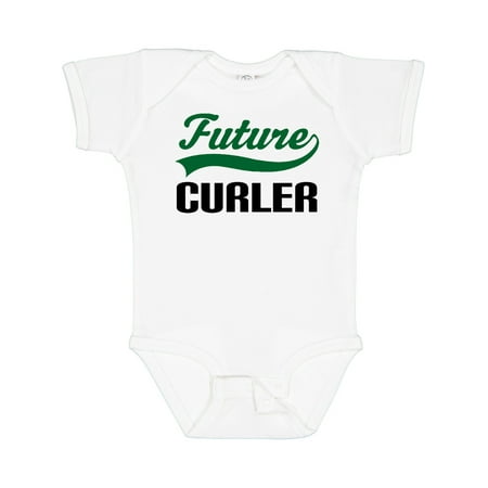 

Inktastic Future Curler Kids Curling Sports Gift Baby Boy Bodysuit