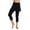 A-Black14, variant on SONXAHE Women's High Waist Bootcut Pants Stretchy Workout Yoga Straight Leg Full Length Trousers