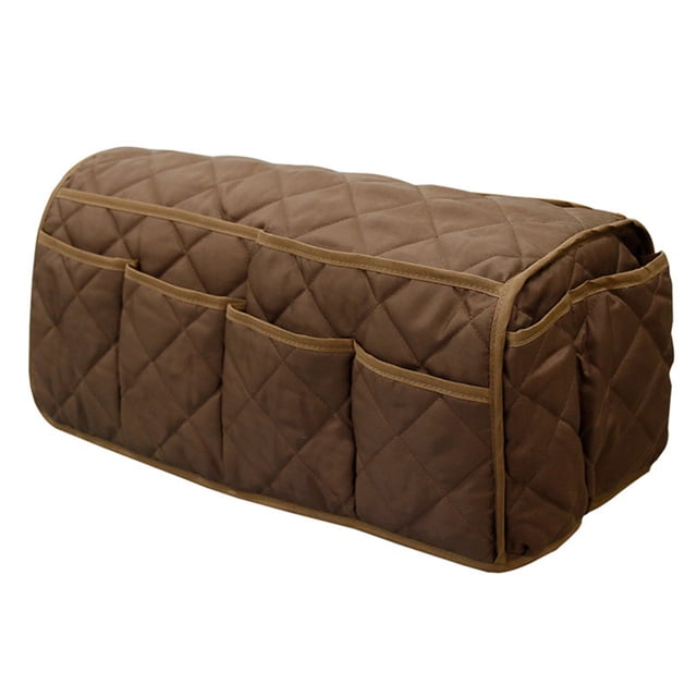Organizador colgante para brazo de sofá, bolsa de almacenamiento para brazo de sofá, organizador de reposabrazos para TV, Control remoto, café