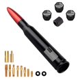 thumbnail image 1 of Tapas de vástago de válvula HVSTTPK para antena Truck Bullet para GM Ford, 1 of 8