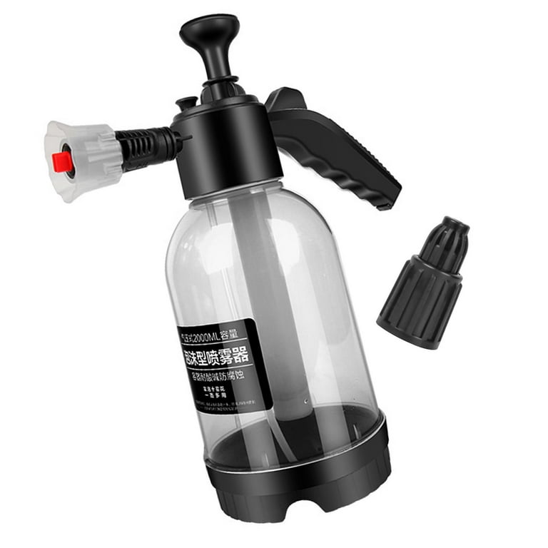 Car Wash Pump Manual Foaming Sprayer Hand Pressurized for House Cleaning