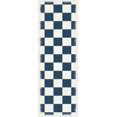 thumbnail image 2 of Aspen Brands RUG7B26 Tapis 2 x 6 Pi. Design à Carreaux Anglais - Bleu & Blanc, 2 of 2