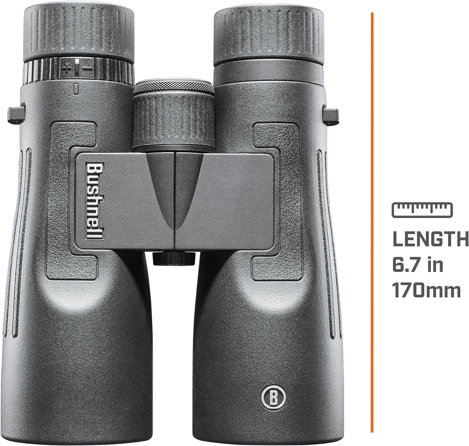 Bushnell Legend Binoculars, 10x50mm, IPX7 Waterproof, Fully Multi-Coated Optics, Black, BB1050W