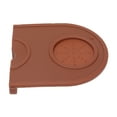thumbnail image 2 of Corner Tamping Mat, Heat Resistant Soft Compact Anti Slip Coffee Tamper Mat  For Kitchen For Restaurant Black,Brown, 2 of 8
