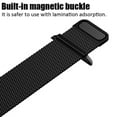 thumbnail image 5 of BXUXOHS(1/2Pack)  Milanese Loop Bands for Apple Watch Bands and Case 38mm 42mm 40mm 44mm Soft TPU Bumper Cover Protector with Stainless Steel Metal Mesh Strap Magnetic for iWatch Series SE 6 5 4 3 2 1, 5 of 14
