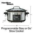 thumbnail image 7 of Hamilton Beach Hamilton Beach Programmable Stay or Go 6 Quart Slow Cooker, 7 of 7