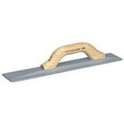 Marshalltown 146 Hand Float, 20 in L Blade, 3-1/8 in W Blade, Magnesium Blade, Beveled End Blade, Wood Handle