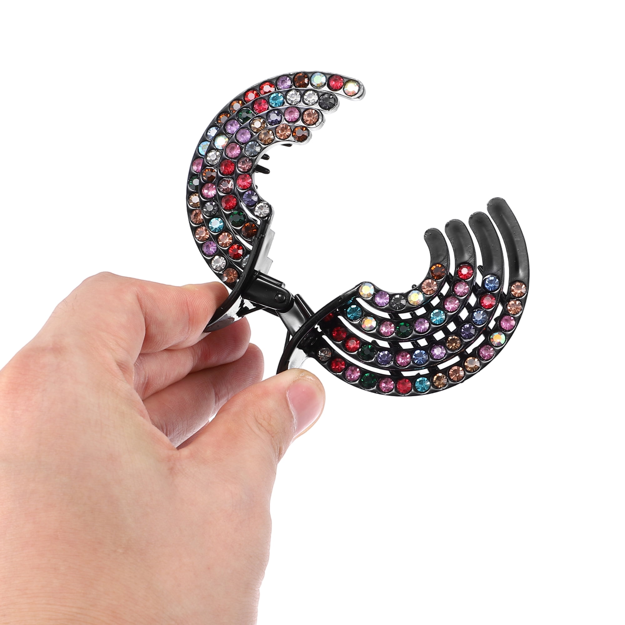 Unique Bargains Grace Dome Round Hair Clips Hairdo Clips for Girls 3.03"x2.68"x0.98"