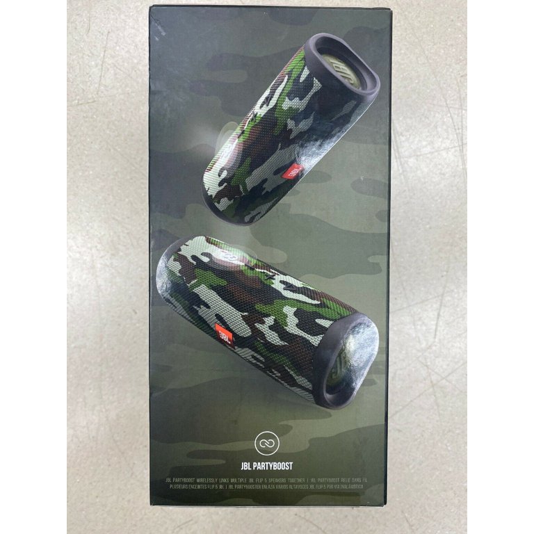 Restored JBL JBLFLIP5SQUADAM Flip 5 Waterproof Portable