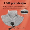 thumbnail image 3 of Lifweb Thermaease Pro, Lifweb Therma Ease , Thermaease Pro Heating Pad, Grishay Thermaease Pro, Portable USB Heating Pad with Auto-Off Timers 3 Heat Levels Plus 3 Massage Modes 60S Fast Heating (Pink, 3 of 8