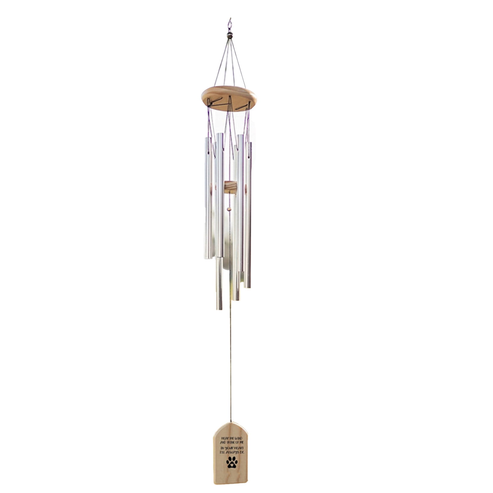 Pet Memorial Wind ChimesSympathy Gift and Remembrance for Loss of Dog or Cat 