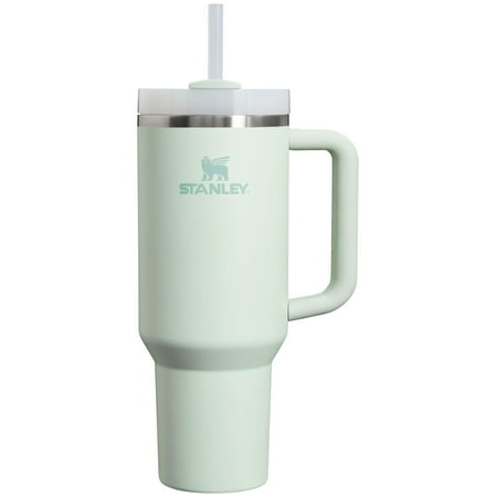 Stanley Quencher H2.0 FlowState Stainless Steel Vacuum Insulated Tumbler with Lid and Straw for Water  Iced Tea or Coffee 40 oz Mist