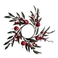 thumbnail image 2 of Anillo De Vela De Navidad, Decoración Artesanal Para Cumpleaños, Aniversarios De Puerta, Elegante C C con estilo, 2 of 9