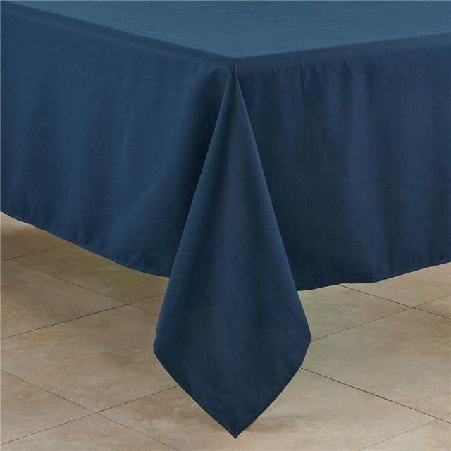 Saro 321.NB60S Nappe Carrée 60 Po. Design Décontracté Quotidien, Bleu Marine