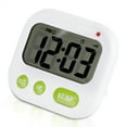 thumbnail image 1 of Reloj despertador con vibración Jadeshay LCD digital alarma, 1 of 8