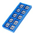 thumbnail image 3 of Carbide Inserts 4 Edges, High Hardness, Wear , 10PCS Turning Inserts, Fine Machining, Plywood Planing, Wood Surfacing, CNC Router Replacement Blades, 3 of 8