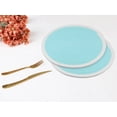 thumbnail image 4 of Unique Bargains Farmhouse Set of 4 Rattan Placemats for Dining Table Decor Light Blue, 4 of 5