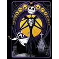 thumbnail image 2 of Men's The Nightmare Before Christmas Jack Halloween Card Graphic Tee, 2 of 5
