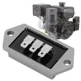 thumbnail image 4 of Voltage Regulator 3 Terminals 2575503S 41 403 04 Aluminum Alloy Heat Dissipating for 8-25HP Engines with 15A Alternators Replacement for Kohler CH20 ANGGREK Otros, 4 of 8