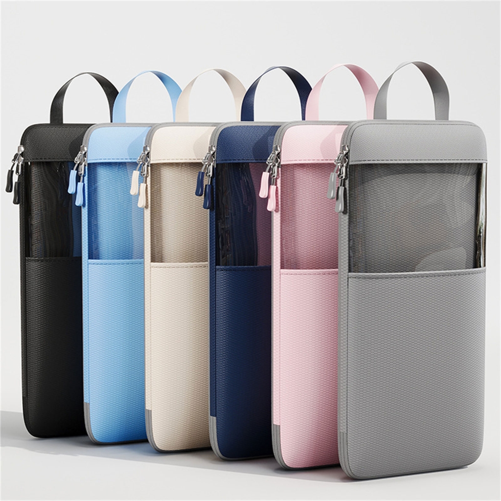 BQBQERT Durable Nylon Packing Cubes Compression Storage Bag for Clothes and Accessories