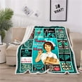 thumbnail image 3 of Nurse Gifts RN Gifts for Nurses Throw Blanket, Nurse Gifts for Women,Soft Fluffy Sherpa Warm Throw Blankets for Bed, Office and Couch H1,60x80, 3 of 6