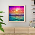 thumbnail image 2 of Cuadros Decorativos Pintura al óleo por números imagen DIY dibujo océano puesta de sol pintura acrílica decoración arte Ehuebsd  Nuevos Originales, 2 of 9