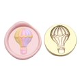 thumbnail image 1 of EIMELI Round-shaped Stamp Head 3D Relief Copper Head for Wedding Card (Triceratops), 1 of 10