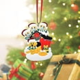 thumbnail image 5 of Adornos colgantes para árbol de Navidad, adorno para familia con mascotas, colgantes de Navidad, decoración artesanal, 5 of 5