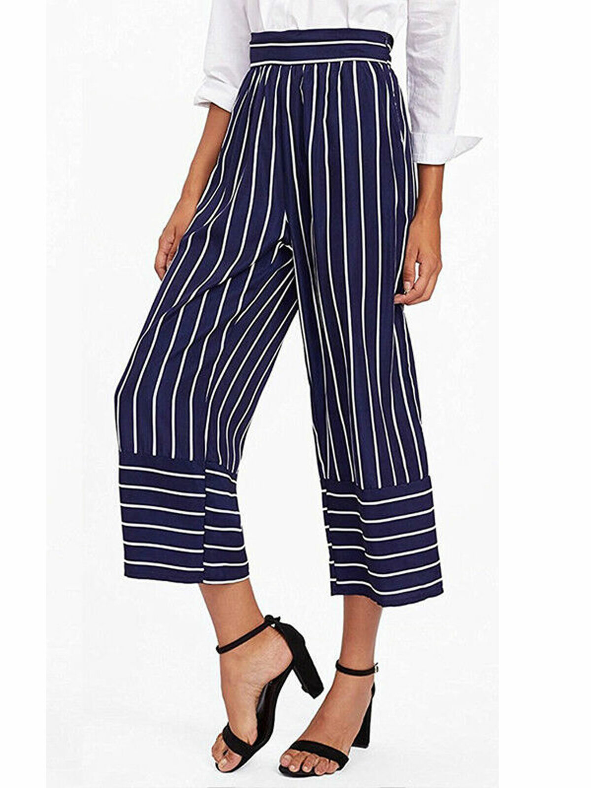 summer striped pants