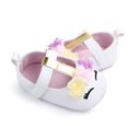 thumbnail image 4 of 0-18M Toddler Baby Girls Flower Shoes PU Leather Soft Sole Crib Shoes, 4 of 7