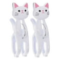thumbnail image 2 of Noothes Food Clips，Clip Beach Towel Clips | Cat Shape Clothespins Clothes Pins Traceless Laundry Clips Clothes Pin For Clothesline Laundry Bathroom, 2 of 7