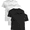Rich Black, Rich Black, Vivid White, Vivid White, variant on Men's and Big Men's Cotton Active Tee, 4-Pack, Sizes XS-5XL