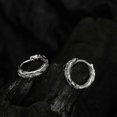 thumbnail image 2 of Pendientes sencillos de Plata de ley S925 Yashi 7399 14 mm x 14 mm, 2 of 4