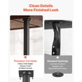 thumbnail image 5 of KFFKFF Adjustable Steel Table Legs, 24-40 in Height, 1200 lbs Load Capacity, Easy Installation, Suitable for Desks, Coffee Tables, Dining Tables, Workbenches, Set of 4, Black, 5 of 9
