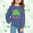 thumbnail image 2 of Mercatoo Girls And Boys Round Neck Sweatshirts Spring And Autumn St. Day Middle And Large Children's Sweatshirts Retro Personality 2D Printing Children's Casual Sweatshirt, 2 of 6