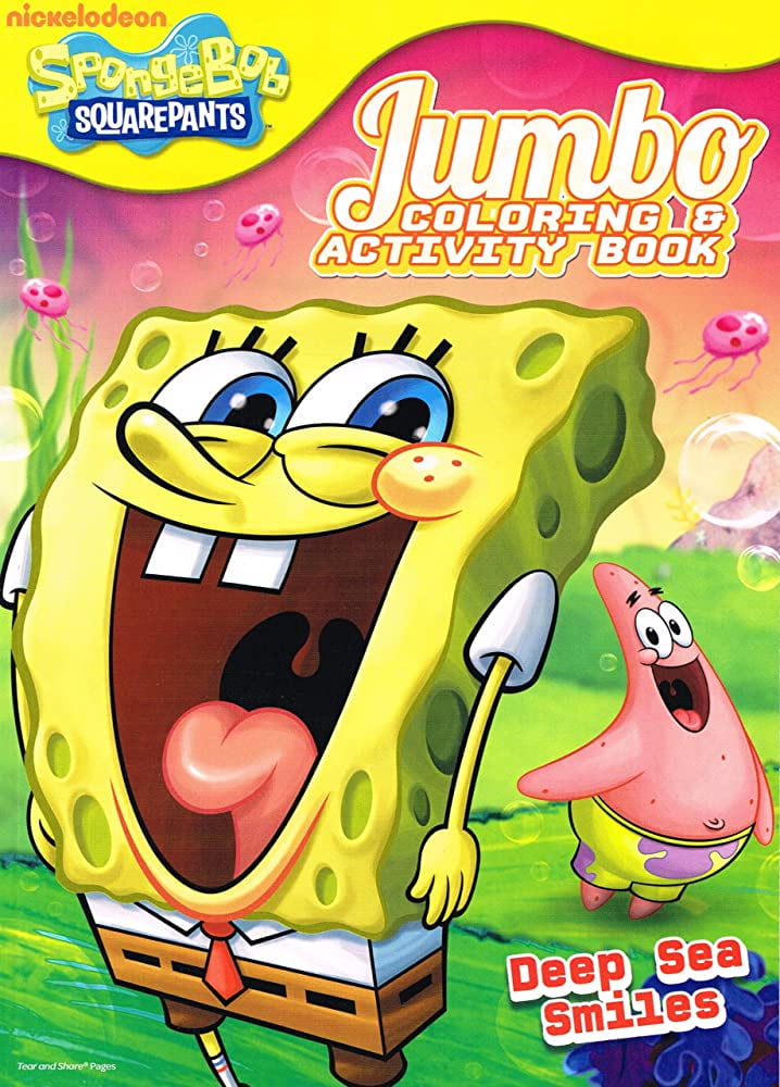 Spongebob Squarepants™ Jumbo Coloring & Activity Book