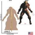 thumbnail image 2 of Advanced Graphics 3556 62 x 45 Po Découpe de Carton Wolverine & 44; Merveille Collection Intemporelle, 2 of 4