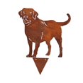 thumbnail image 1 of Perro De Metal Estaca De Jardín Labrador Silueta Escultura Animal Para Decoración Al Aire Libre Monstrate HA042538-02, 1 of 6