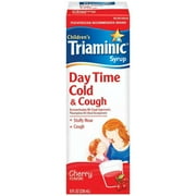 Triaminic: Cherry Flavor Liquid Children's Day Time Cold & Cough Syrup