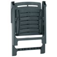 thumbnail image 5 of vidaXL Chaises de Jardin 2 Pcs Plastique Vert, 5 of 5
